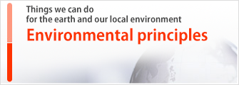 Things we can do for the earth and our local environment,Environmental principles